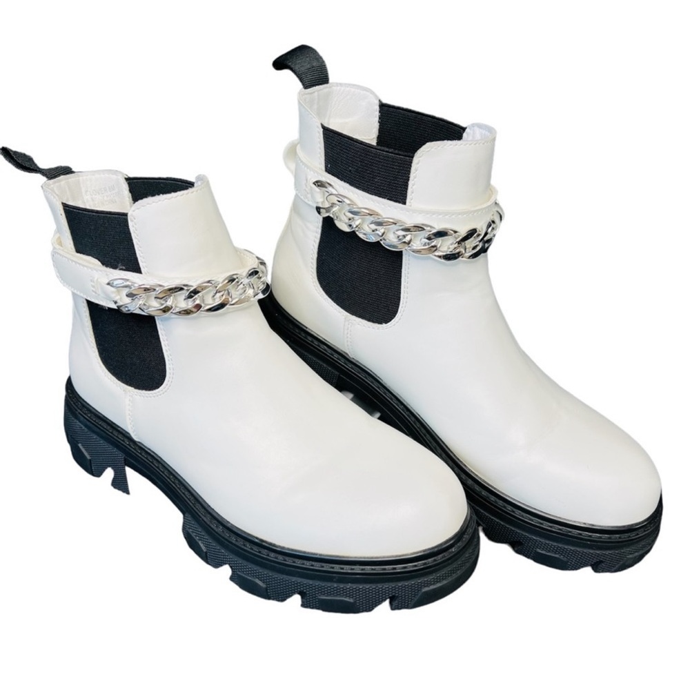 Cushionaire Clover Pull On Chunky Platform Combat Boots - Picture 1 of 10